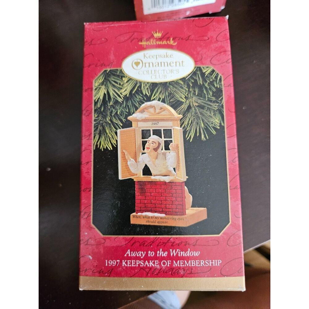 Vintage Hallmark Keepsake Away To The Window Ebenezer Scrooge 1997 Ornament